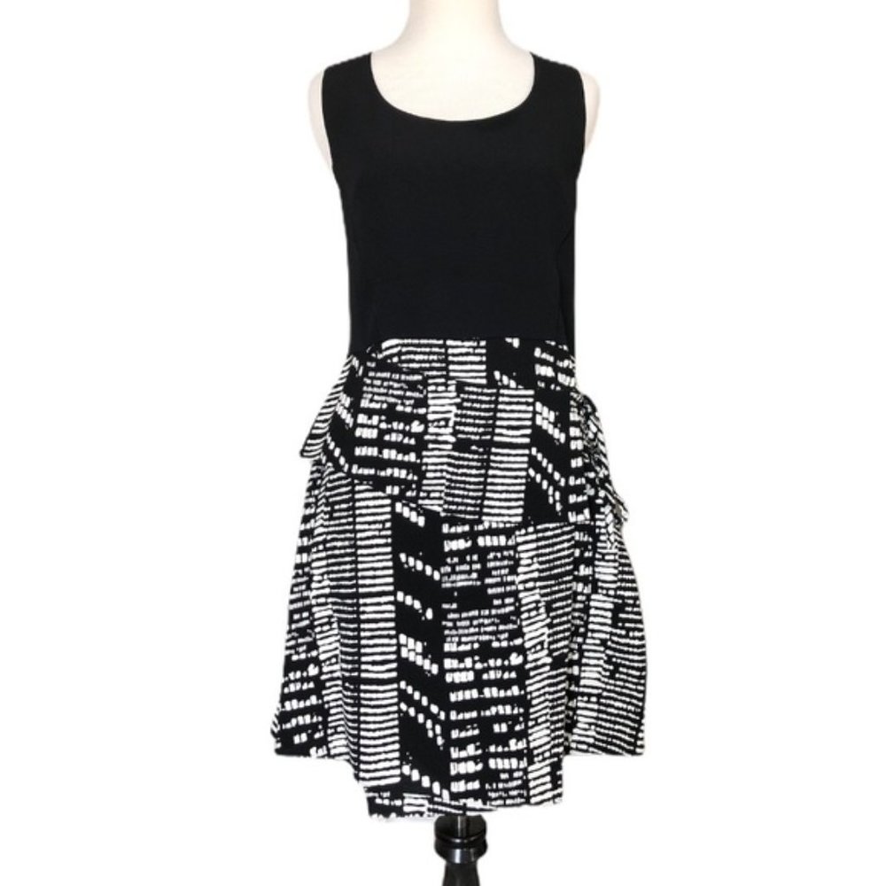 Proenza Schouler Woodblock Sleeveless Dress, 8